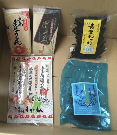 五島つばき商店 On Twitter ㈱中本製麺さん新上五島町曽根郷より、 「五島うどんきゃーめん1㎏」10袋、 「五島うどん