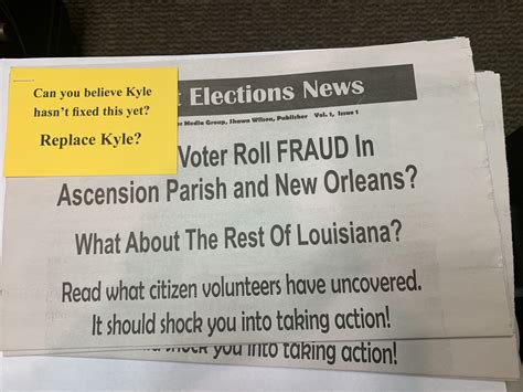 Don't be fooled - Louisiana's elections aren't broken - Citizens for a ...