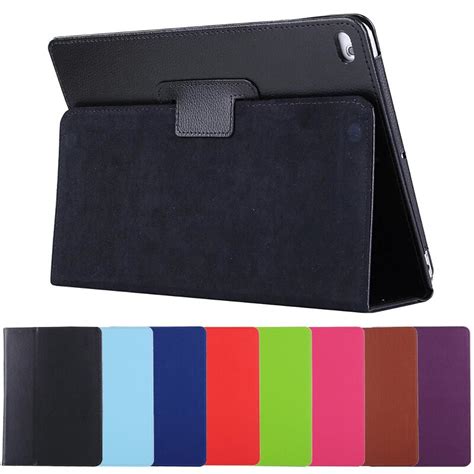 Funda De Piel Sint Tica Con Soporte Plegable Para IPad Cubierta