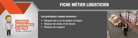 Fiche métier logisticien