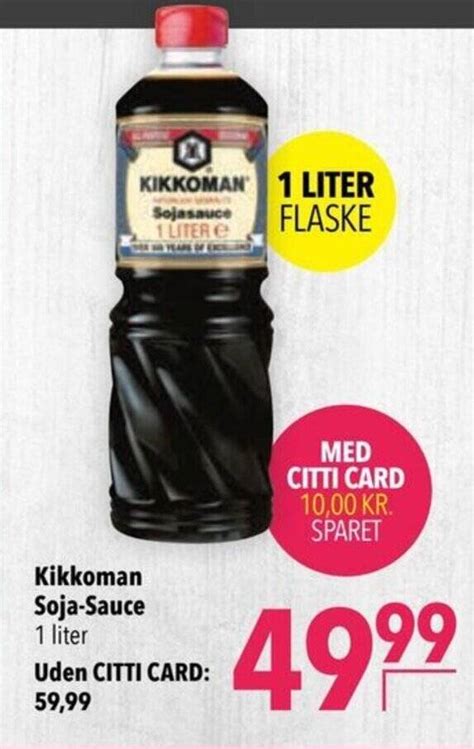 Kikkoman Soja Sauce Tilbud Hos Citti