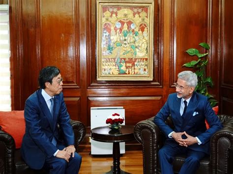 S. Jaishankar welcomes President of Japan Foundation