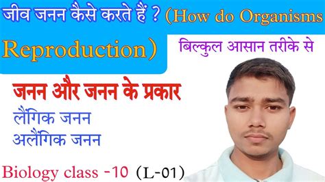 जीव जनन कैसे करते हैं। How Do Organisms Reproduce Class 10 Youtube