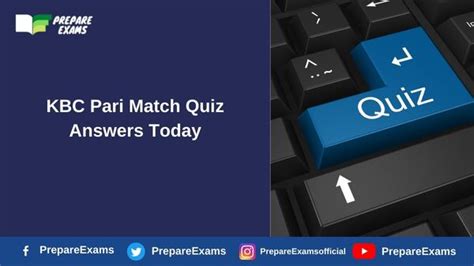 KBC Pari Match Quiz Answers Today 29 November 2022 PrepareExams