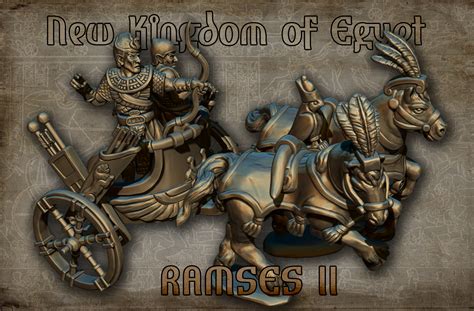 28mm Ramses II – Lancer Miniatures