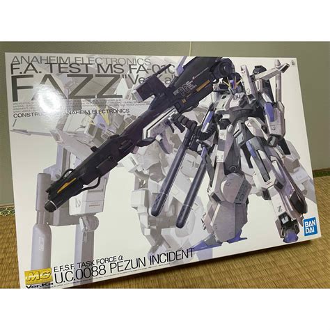 Bandai Mg 機動戦士ガンダムセンチネル Fazz Verka 1100スケール の通販 By ごんべいs Shop｜バンダイ