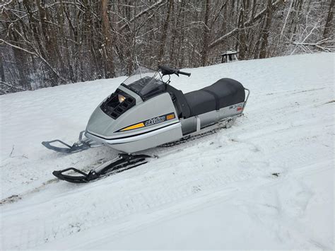 Restored 1973 Ski Doo Tnt 340 Silver Bullet Rvintageskidoo