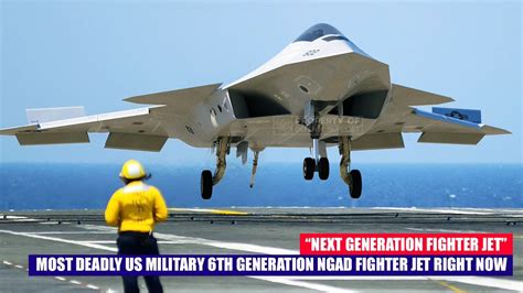 Shocked Most Deadly US 6th Generation NGAD Fighter Jet Right Now YouTube