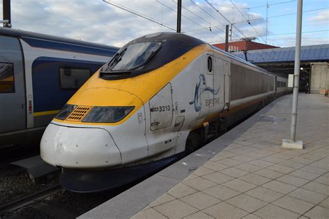 Eurostar 373213 Seen At Brussels Midi Station 6th March 20 Will