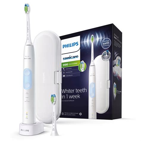 Philips Sonicare ProtectiveClean 5100 szczoteczka soniczna biała HX6859