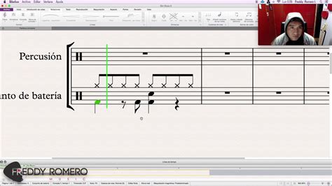 ESCRIBIR PARTITURA DE BATERIA EN SIBELIUS FR YouTube