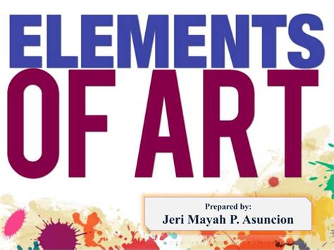 Elements Of Art Ppt