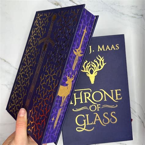 Throne Of Glass Sprayed Edges Etsy