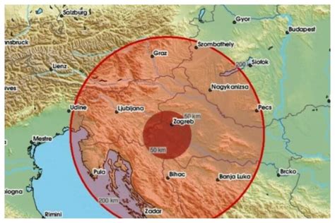Potres Zatresao Karlovac I Regiju Osjetio Se I U Zagrebu Streslo Je