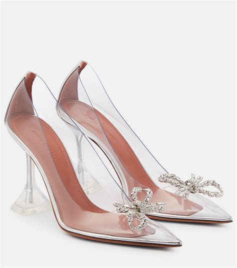 AMINA MUADDI Rosie Pvc Pumps In Pink Lyst