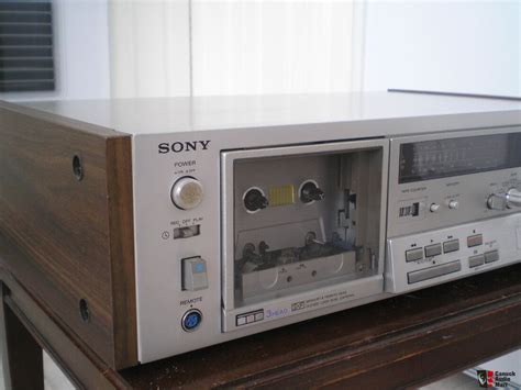 Vintage Sony Tc K Stereo Cassette Deck Head Tape Recorder