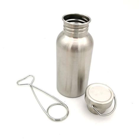 Wide Mouth Hook Bushcraft Water Bottle Survival Gears Depot