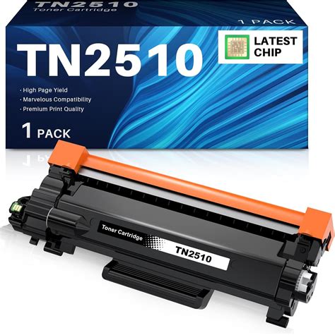 TN2510 Toner Hohe Kapazität 1200 Seiten kompatibel für Brother HL