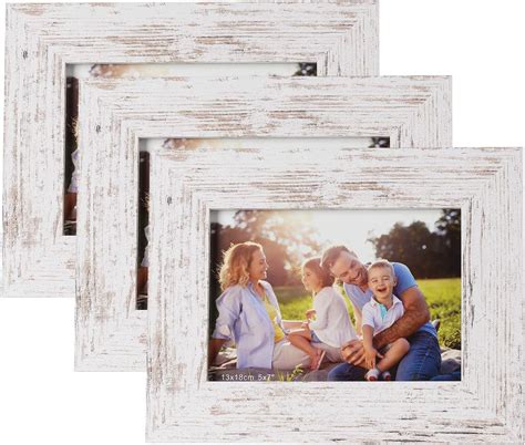 HelaAccueil Cadres Photo En Bois Vintage Cadre En Bois Rustique Cadre