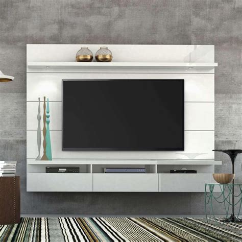 Painel Para Tv Polegadas Horizon I Branco Gloss Cm Prov Ncia