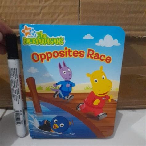 Jual Nick JR The Backyardigans Opposites Race Boardbook Shopee