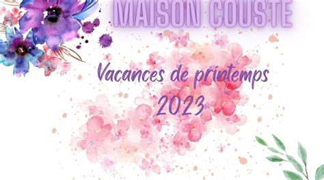 PROGRAMME DES VACANCES DE PRINTEMPS 2023 AGAESCC