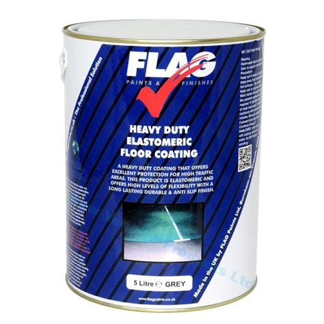 Flag Anti Slip Floor Paint Heavy Duty 8 Colours UV Resistant