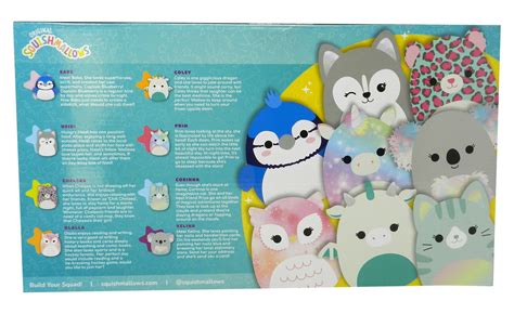 Kelly Toy Original Squishmallows 5 Inch Mini Plush 8 Pack Set White One Size