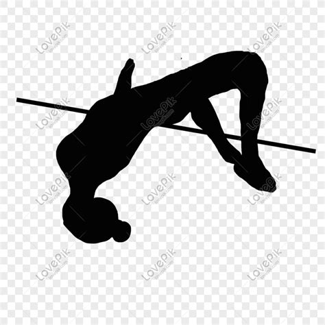 High Jump Silhouette PNG Picture And Clipart Image For Free Download ...