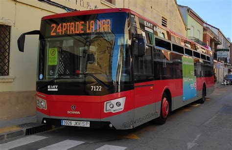 7122 EMT Valencia 7122 Scania N250UB Castrosua New City Ci Flickr