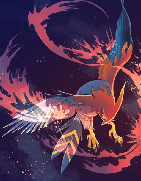 Talonflame Pokemon Drawn By Fusenryo Danbooru