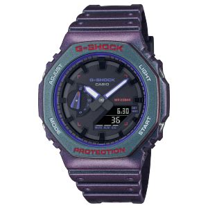 GA2100BCE 1A All Black G SHOCK Watch With Nylon Wrist Band Casio G