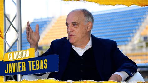 Javier Tebas clausura las jornadas Hablamos de fútbol Cádiz Club de