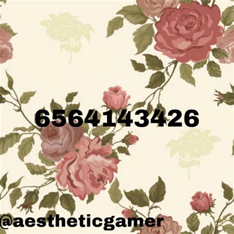 Iaestheticgameri Profiles Bloxburg Decals Codes Pink Flowers