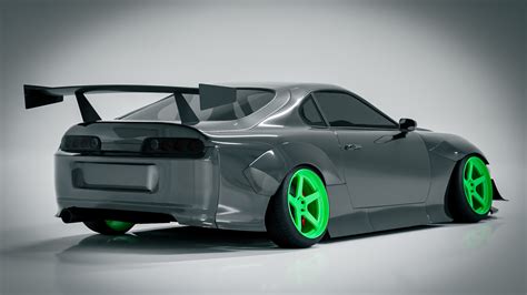 ArtStation - Toyota Supra MK4 Drift Tune | Resources