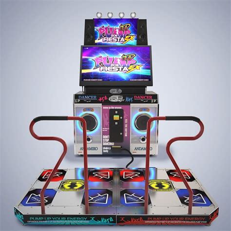 Arcade Dance Machine D Model