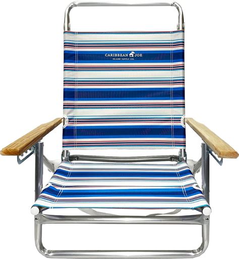 Amazon Caribbean Joe Folding Beach Chair Position Lightweight