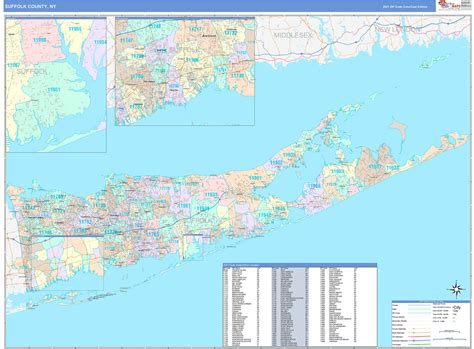 Printable Map Of Suffolk County Ny | Wells Printable Map