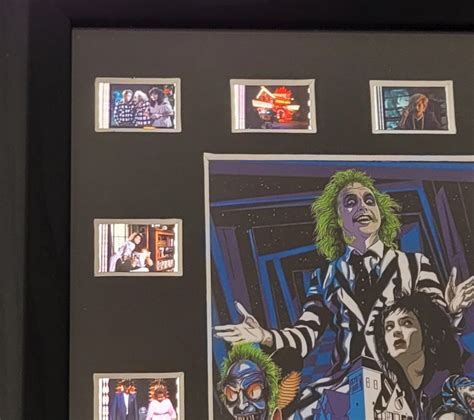 Beetlejuice Framed Film Cell Display With Coa Catawiki