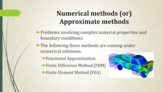 Fea Unit 1 PPT