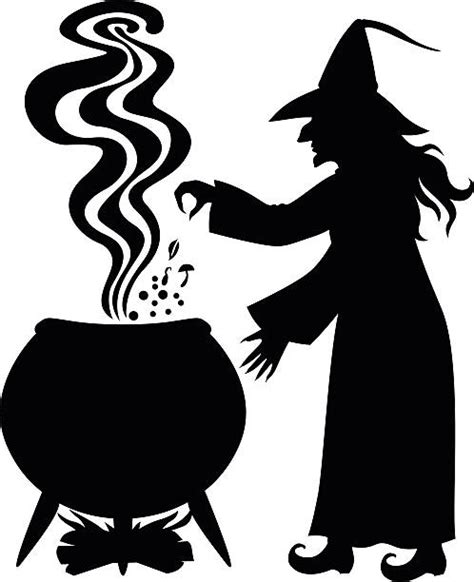 Witches Cauldron Silhouette Illustrations, Royalty-Free Vector Graphics ...