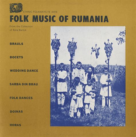 Folk Music Of Rumania Smithsonian Folkways Recordings