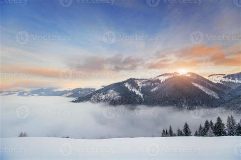 Beautiful winter landscape 15256593 Stock Photo at Vecteezy