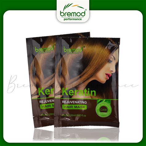 Bremod Performance Keratin Rejuvenating Hair Mask Sachet Ml Br H