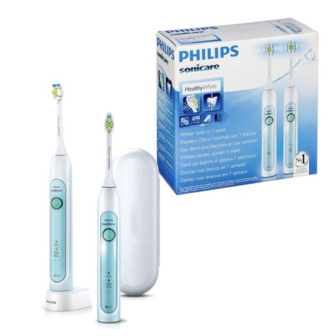 Philips Szczoteczki Soniczne HealthyWhite DWUPAK 7133551291