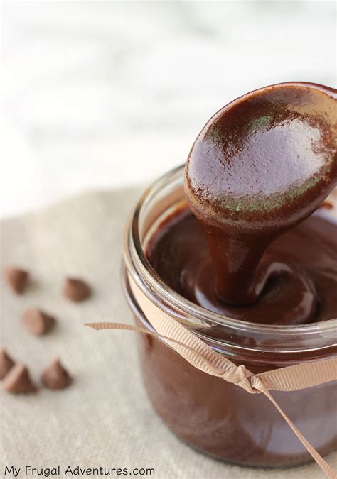 Homemade Chocolate Sauce Recipe My Frugal Adventures