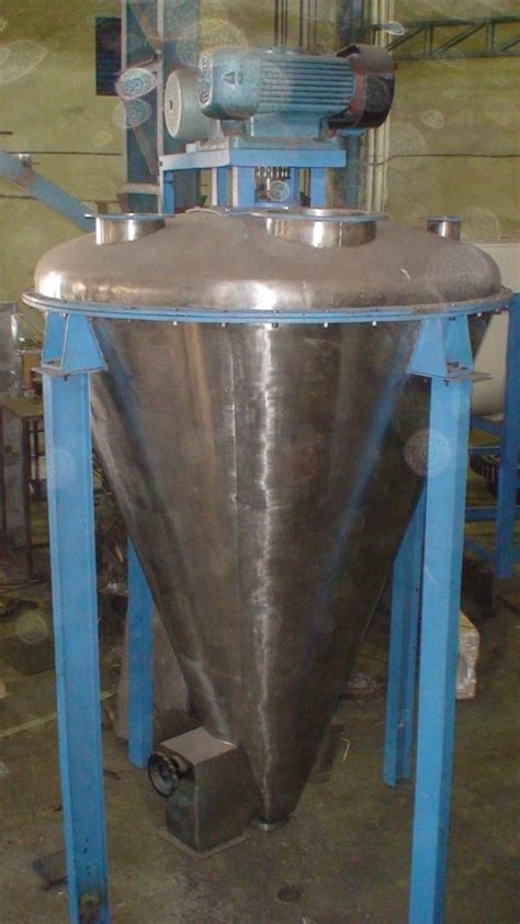 Mild Steel Conical Screw Mixer Machine Capacity 20000 Litres