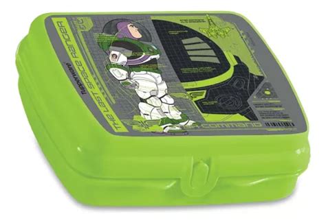 Sandwichera Cuadrilunch Click Buzz Lightyear Tupperware Meses Sin