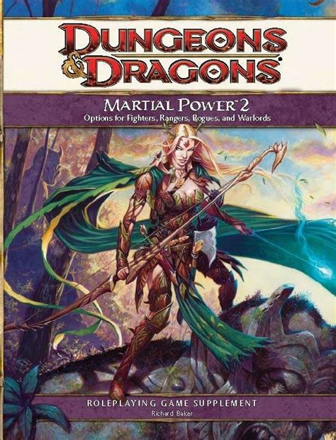 Martial Power 2 4e Wizards Of The Coast Dungeons And Dragons 4e