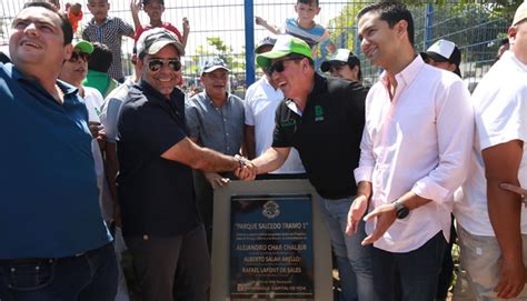 Alcalde Alejandro Char Hizo Entrega Oficial Del Parque Salcedo En